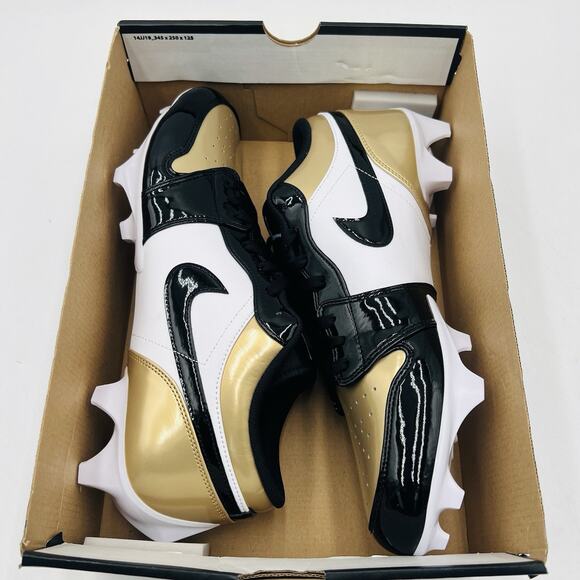 Nike Air Jordan 1 Low TD Gold Black FJ6245 701 Mens Size  display picture 2